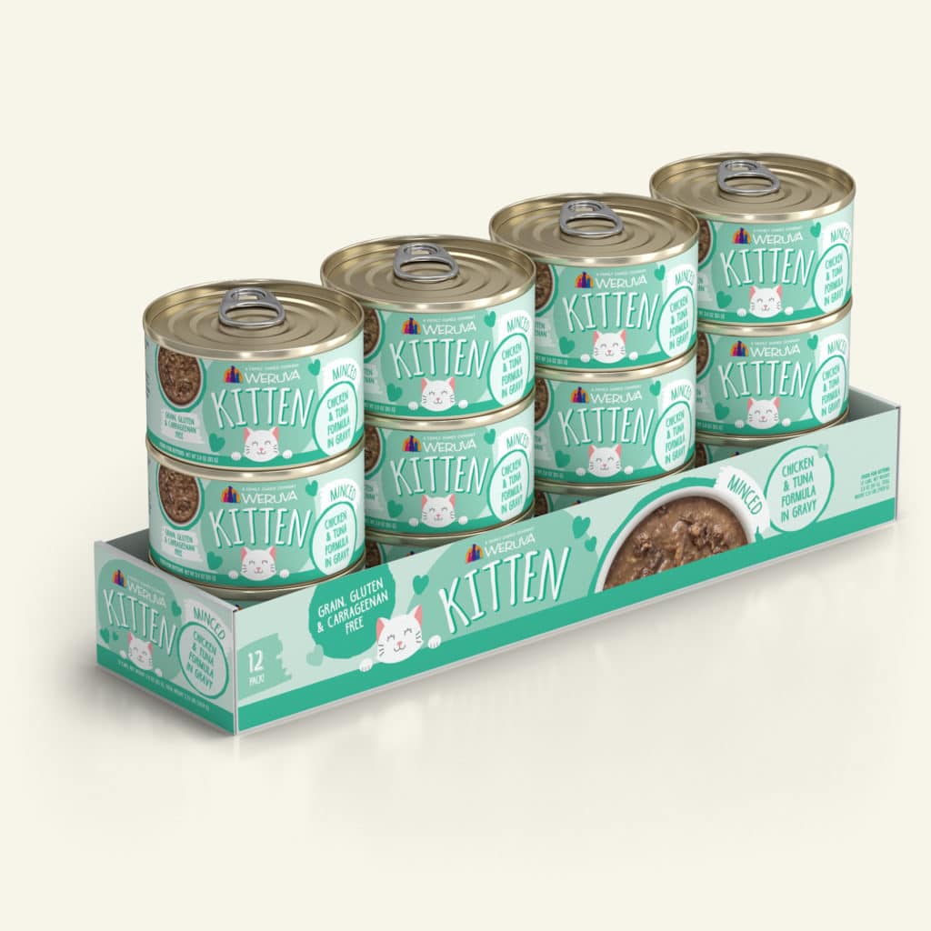 Weruva Chicken & Tuna Formula in Gravy Canned Kitten Food