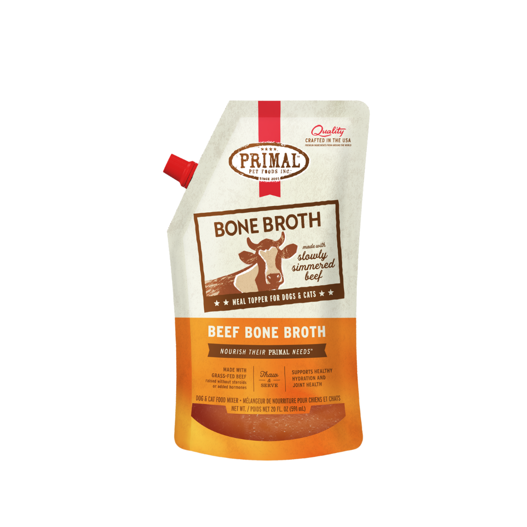 Primal Frozen Beef Bone Broth 20 oz