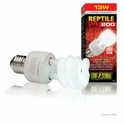 Exo Terra Reptile UVB 200 High Output Bulb, Coil Compact Fluorescent