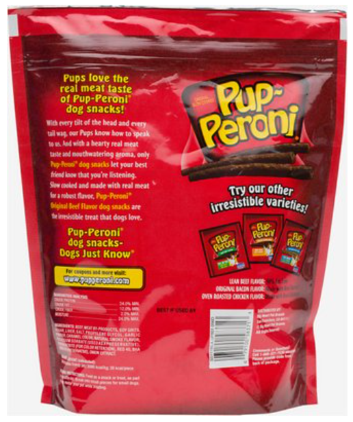 Pup-peroni Original With Real Beef Dog Treats 22.4 oz