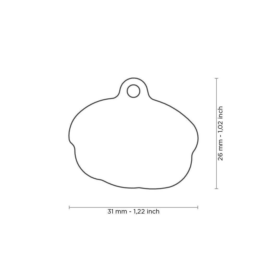 Myfamily Food Sushi Pet Identification Tag