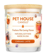 Pet House Caramel Latte Candle