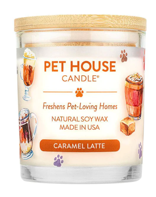 Pet House Caramel Latte Candle