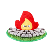 Hugsmart Camping Pups Snuffle Campsite Dog Toy 11 in