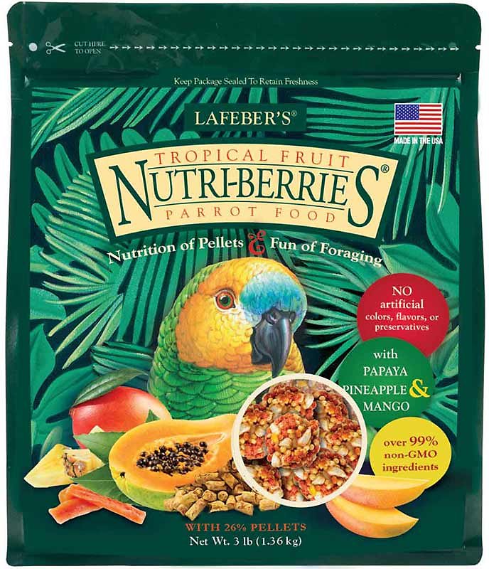 Lafeber's Tropical Fruit Nutri-Berries for Parrots 3 lb