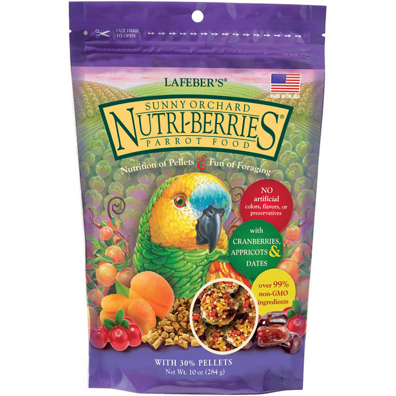 Lafeber's Sunny Orchard Nutri-Berries for Parrots 10 oz