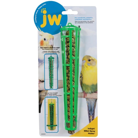 Jw Pet Insight Spray Millet Holder For Pet Birds 5 in