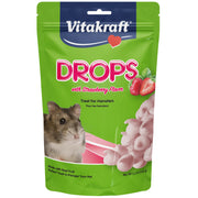Vitakraft Drops With Strawberry Flavor Hamster Treats 5.3 oz