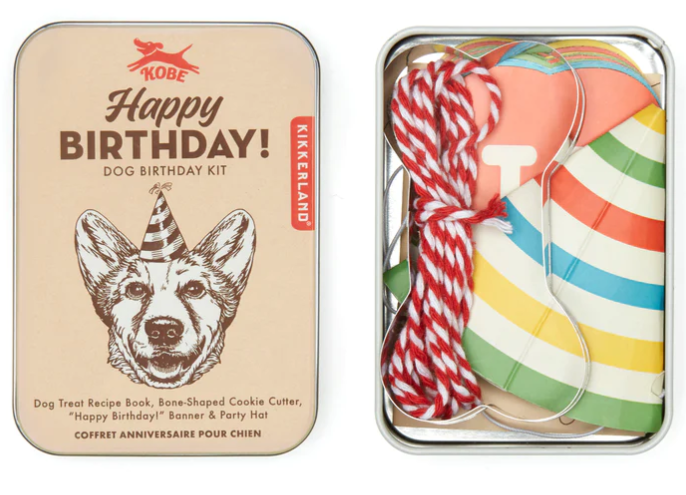 Kikkerland Dog Birthday Kit