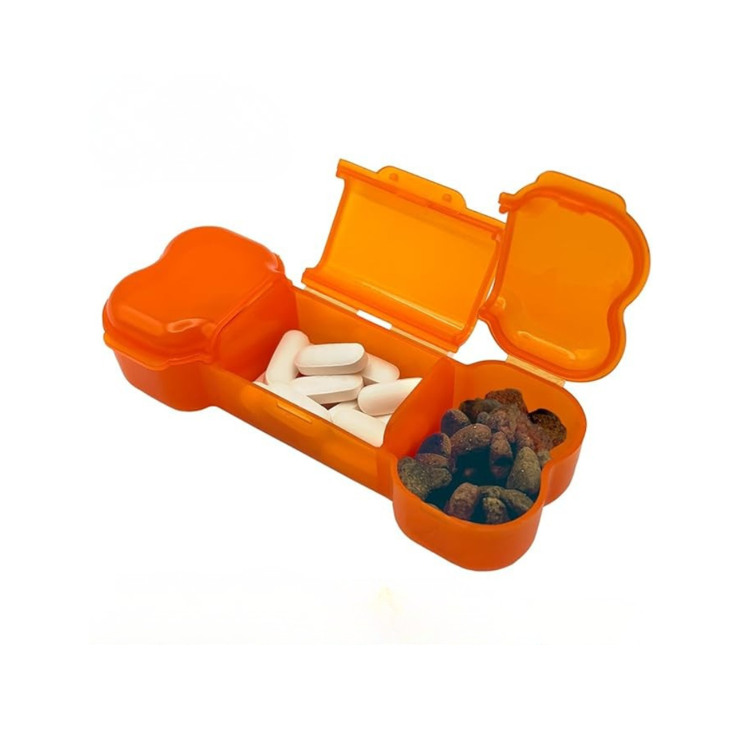 Apothecary Ezy Dose Pet Pill 3-Compartment Organizer - Dog