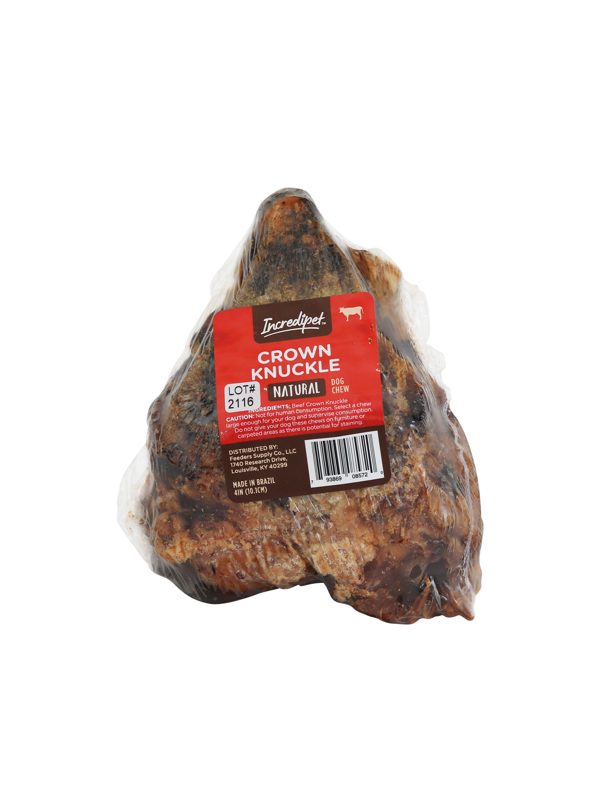 Incredipet Beef Crown Knuckle Dog Chew