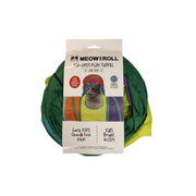 Pet Obsession Meow-n-Roll Pop-Open Play Tunnel Cat Toy with Pom Pom