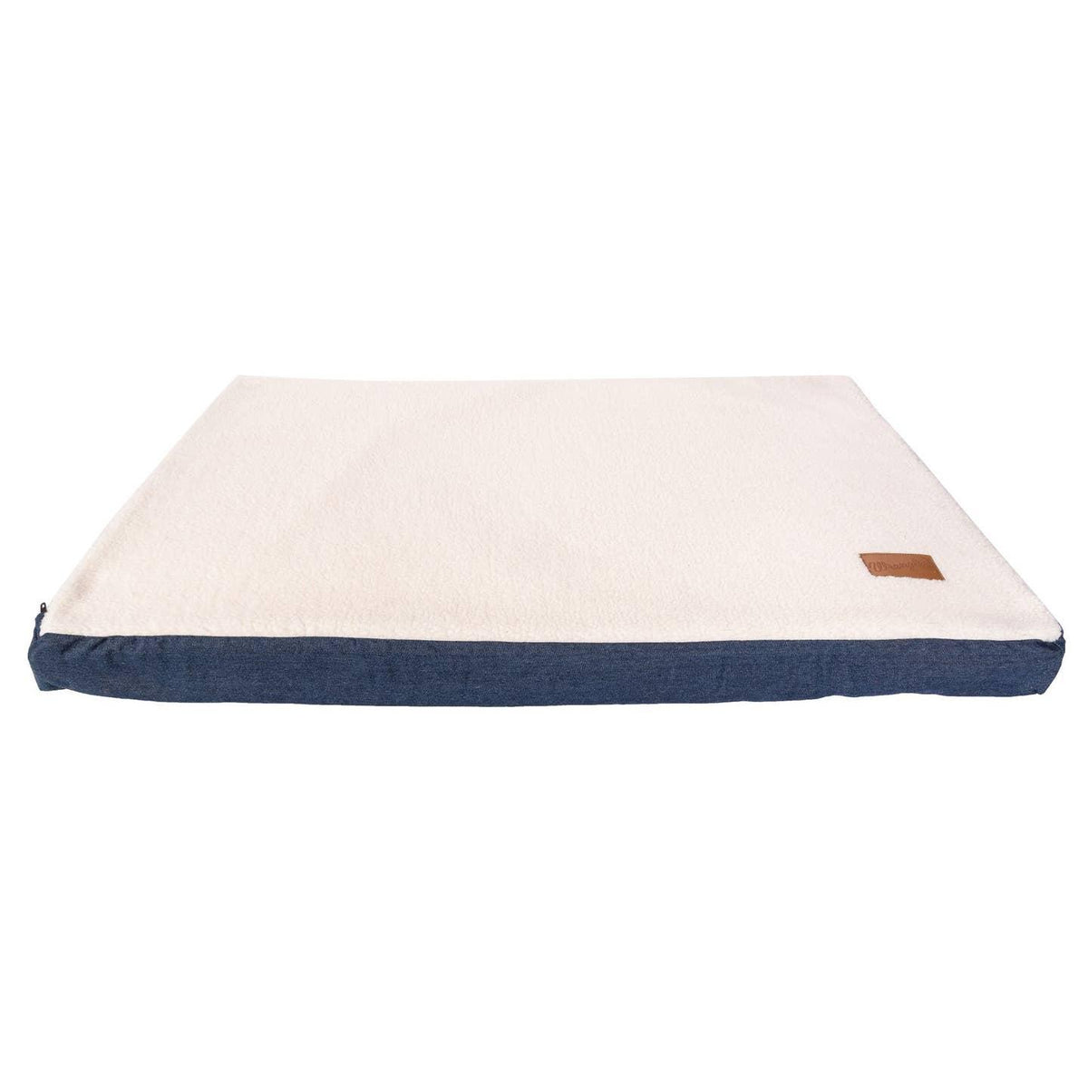 Wrangler Reversible Denim Sherpa Crate Mat Pet Bed