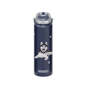 E & S Imports Serengeti Siberian Husky Stainless Steel Water Bottle 24 oz