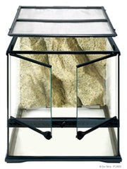 Exo Terra Glass Terrarium Reptile Habitat, 18"x18"x18"