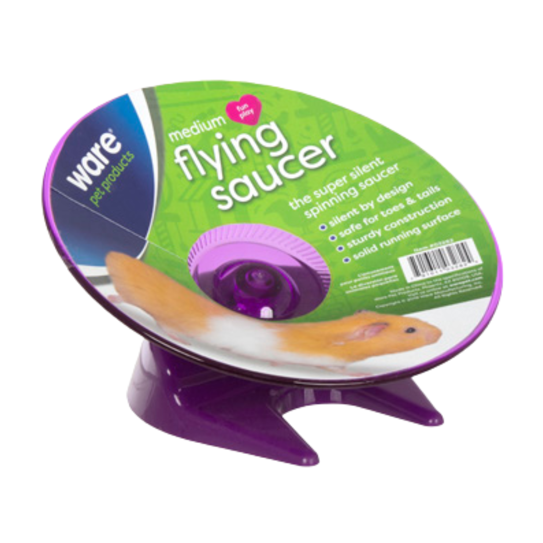 Ware 
Flying Saucer Exercise Wheel for Small Animal Medium