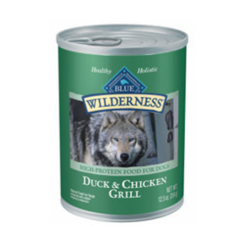 Blue Buffalo Wilderness High Protein Duck & Chicken Grill Grain-Free Canned Dog Food