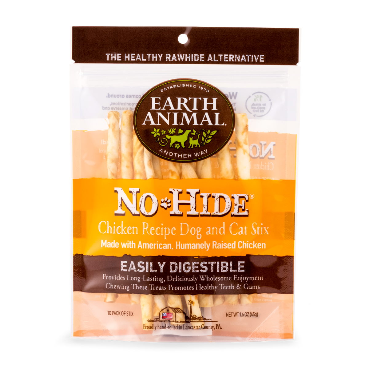 Earth Animal No-Hide Chicken Stix For Dogs