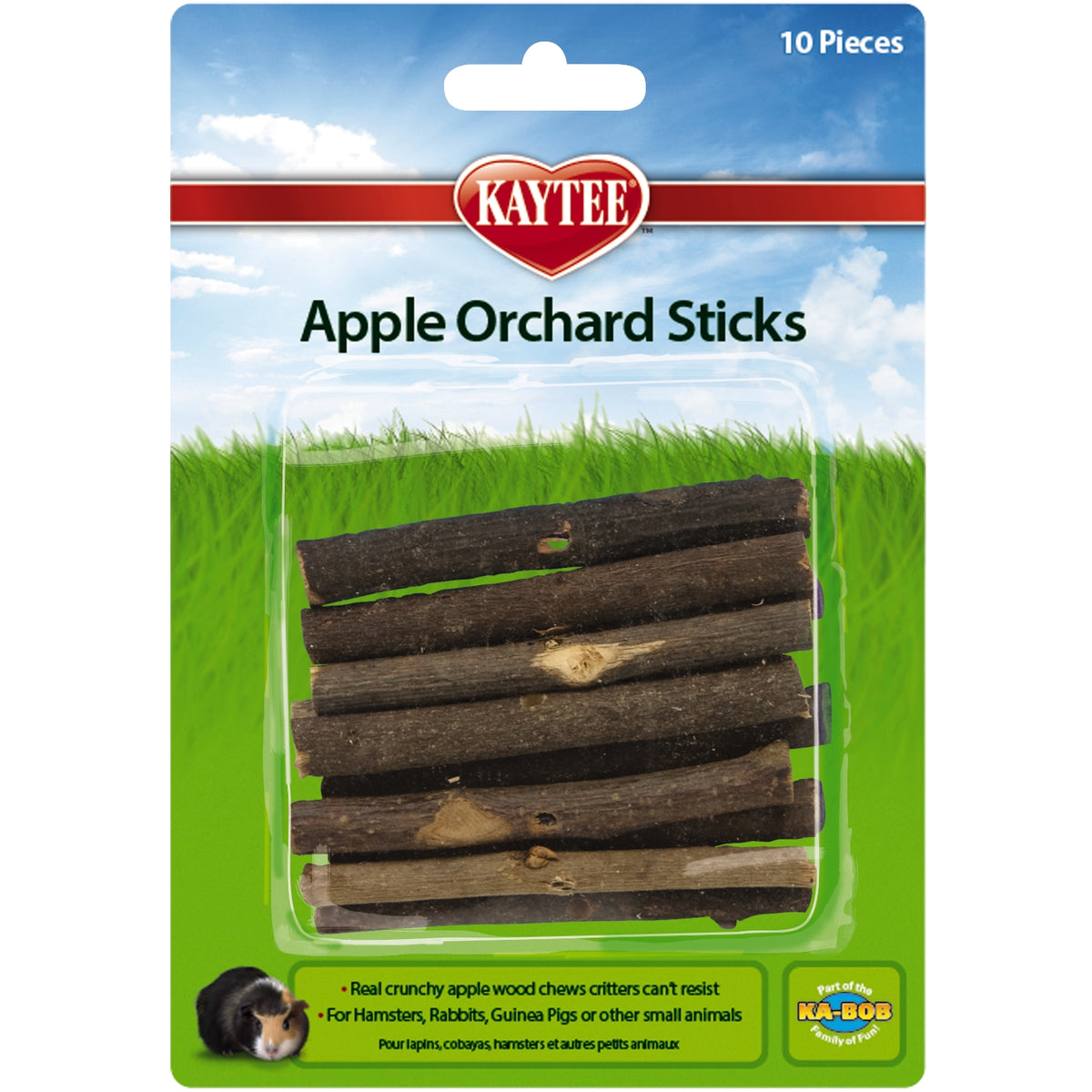 Kaytee Apple Orchard Chew Sticks For Small Animals 10 pk