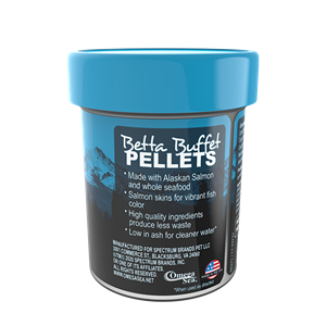 Omega One Betta Buffet Fish Food Pellets 1 oz