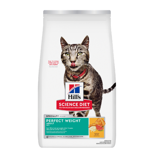 Hill's Science Diet Adult Perfect Weight Chicken Recipe Dry Cat Food