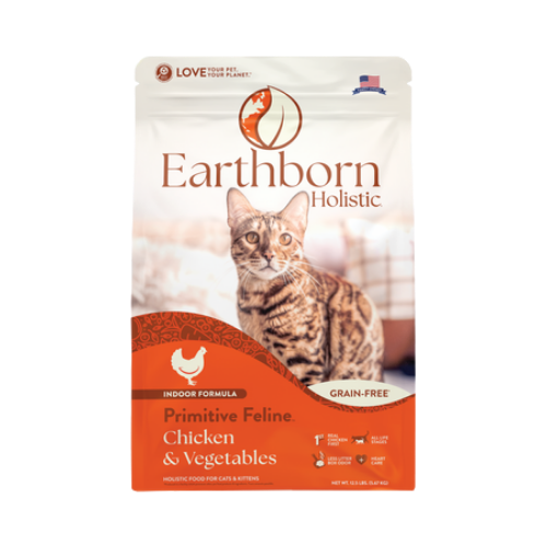 Earthborn Holistic Primitive Feline Grain-Free Natural Dry Cat & Kitten Food