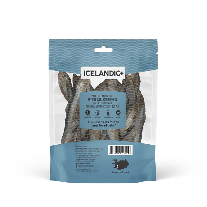 Icelandic+ Herring Whole Fish Natural Cat Treats 1.5 oz
