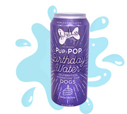 Lazy Dog Pup-POP Birthday Water Vanilla Cake Flavor for Dogs 15.5 oz