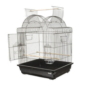 A&E Victorian Open Top Black Bird Cage 25 x 21 x 32 in