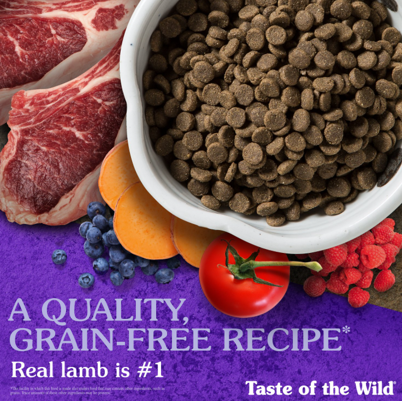 Taste Of The Wild Sierra Mountain Grain-Free Dry Dog Food