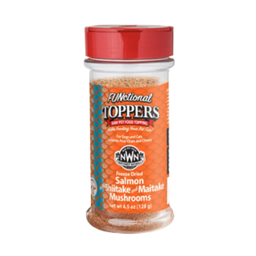 Northwest Naturals FUNctional Freeze-Dried Salmon with Shiitake & Maitake Mushrooms Pet Food Topper 3.5 oz
