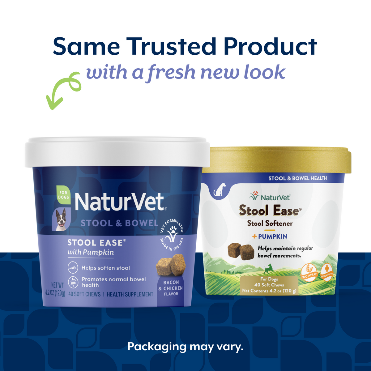 Naturvet Stool Ease Soft Chews Digestive Supplement for Dogs 40 ct