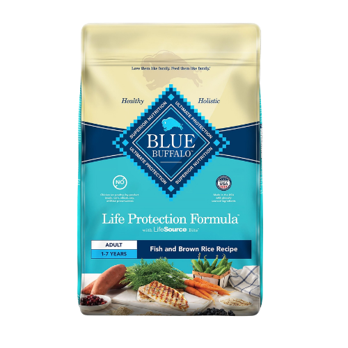 Blue Buffalo Life Protection Formula Fish & Brown Rice Recipe Adult Dry Dog Food