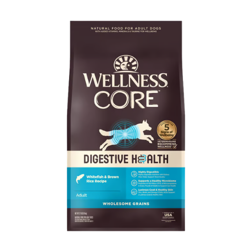 Wellness Core Digestive Health Whitefish & Brown Rice Recipe Dry Dog Food