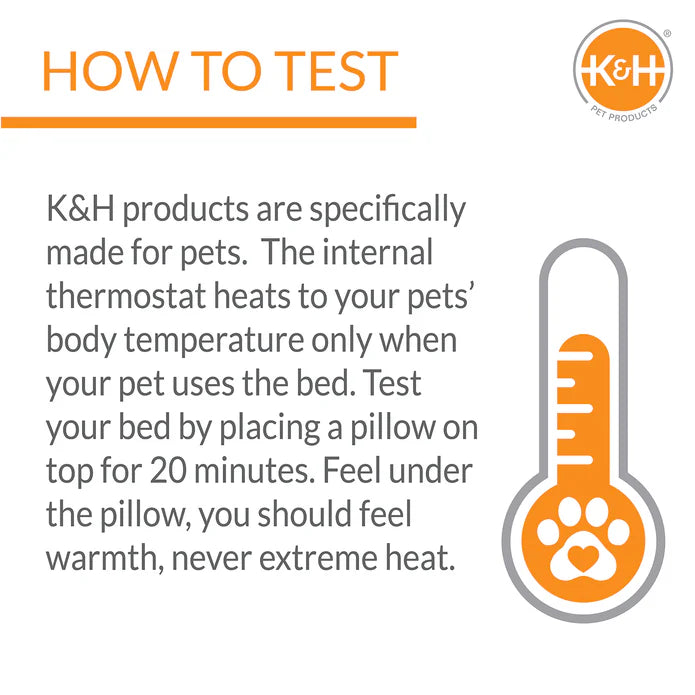 K&H Pet Bed Warmer, 22 watt 16.75 x 26.5 in