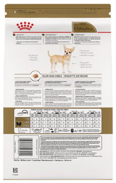 Royal Canin Chihuahua Adult Dry Dog Food 2.5 lb