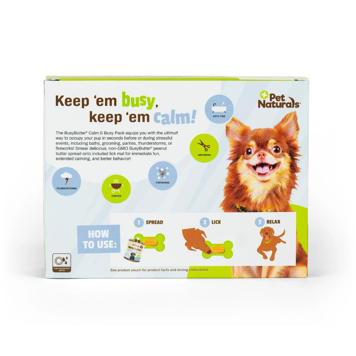 Pet Naturals BusyButter Calm & Busy Pack Enrichment Kit for Dogs