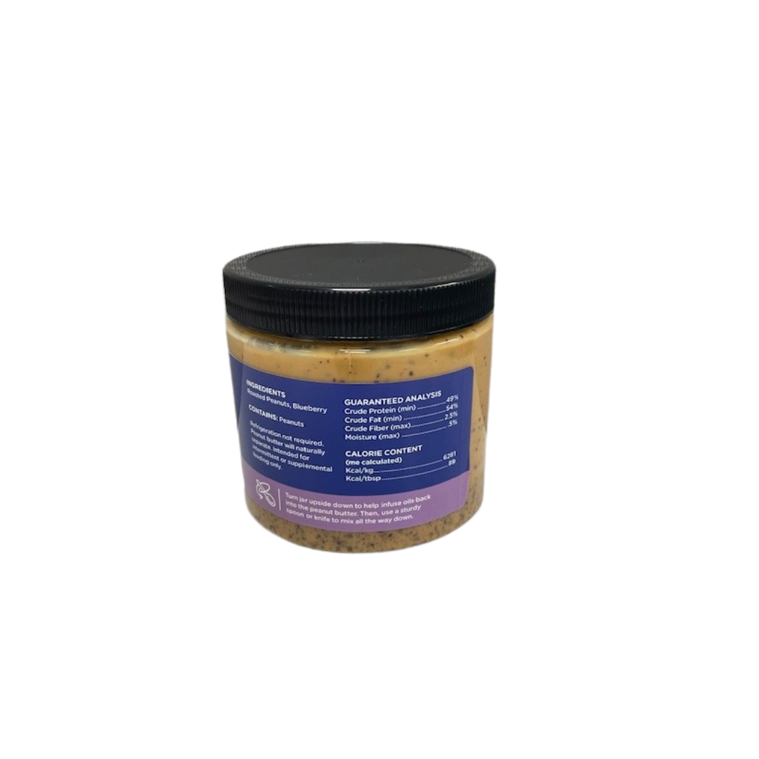 Incredipet Natural Peanut Butter Peanuts & Blueberry Recipe for Dogs 16 oz