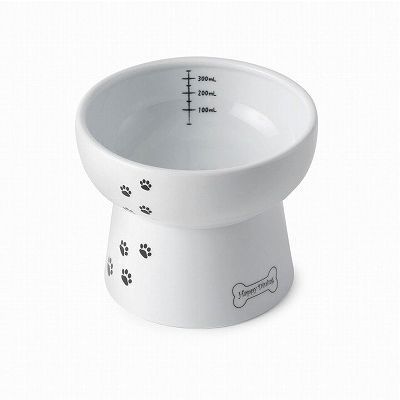 Necoichi Raised Porcelain Dog Water Bowl 10 oz