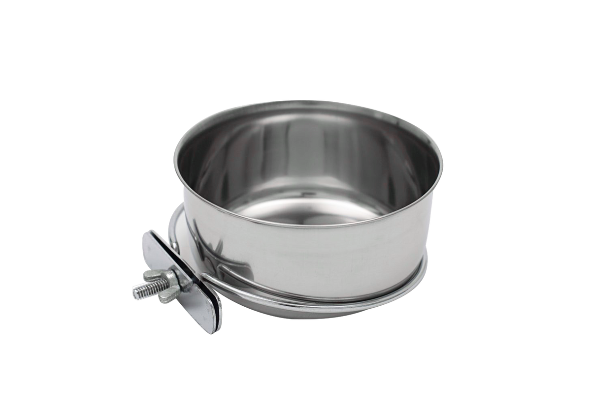 Incredipet Stainless Steel Coop Cup With Clamp