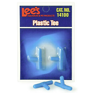 Lee's Aquarium Plastic Tee 2 pk