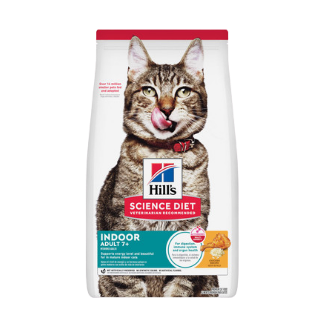 Hill's Science Diet Adult 7+ Indoor Chicken Recipe Dry Cat Food
