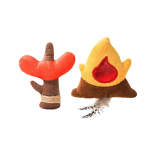 Hugsmart Camping Claws Campfire Sausage Cat Toy