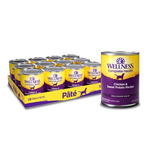 Wellness Complete Health Chicken & Sweet Potato Formula Canned Dog Food