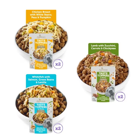 Applaws Gravy Pouch Variety Pack Wet Dog Food Topper 6 ct