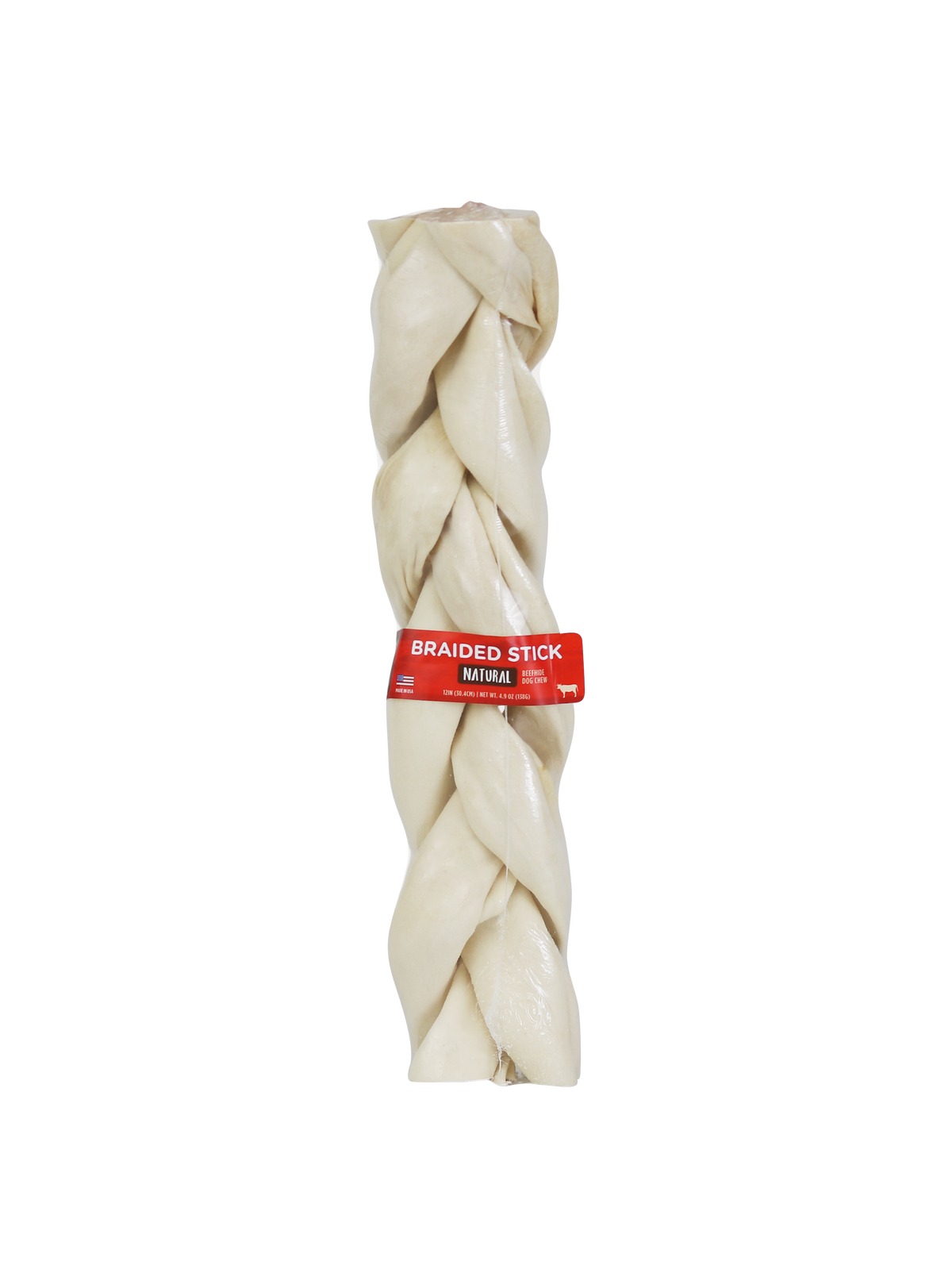 Incredipet Natural USA Beefhide Braid