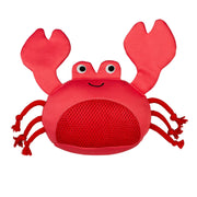 Pet Fringe Studio Summer Claws Floating Crab Dog Toy 9 in