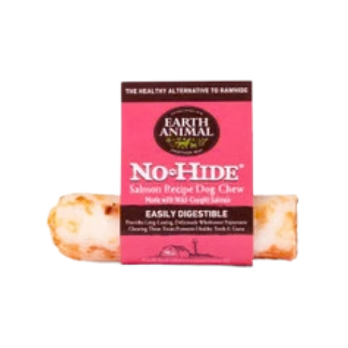 Earth Animal 4 in No-Hide Salmon Chew For Dogs