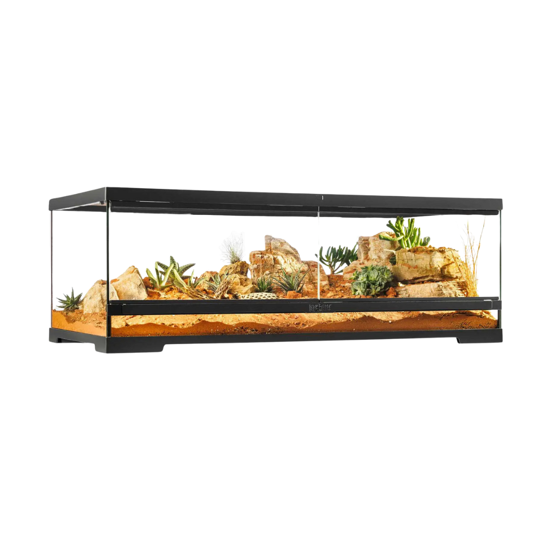 Exo Terra Pro Terrarium Large Low Advanced Natural Terrarium 36 x 18 x 12 in