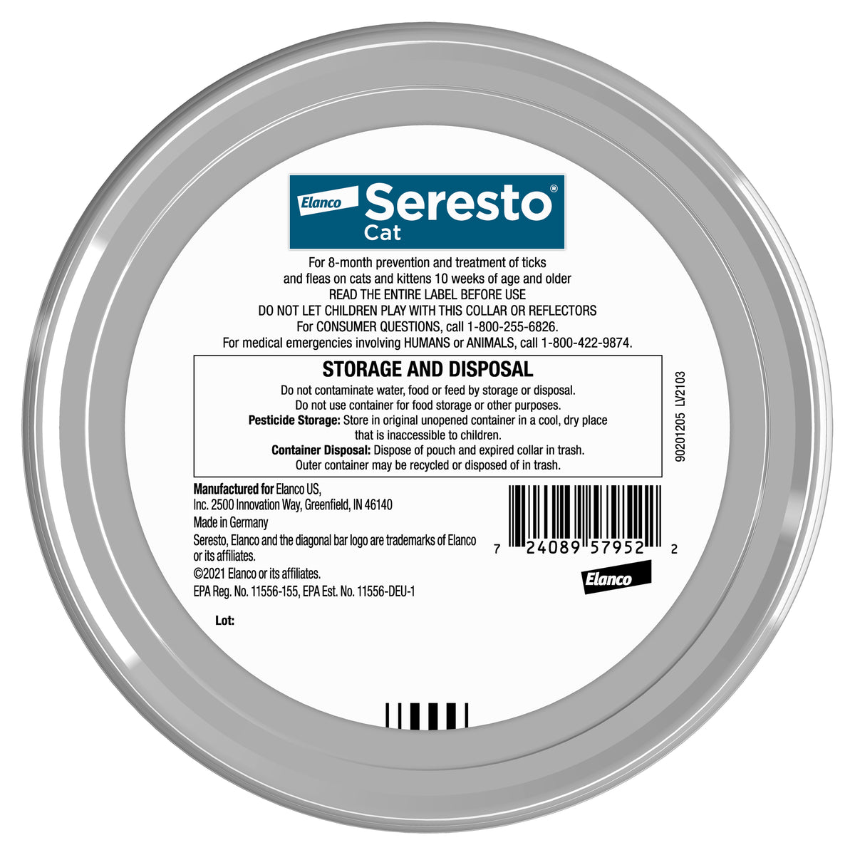 Seresto Cat Flea & Tick Collar